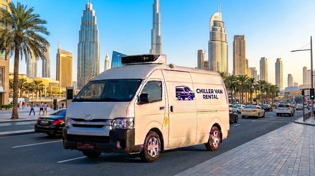 chiller van for rent
