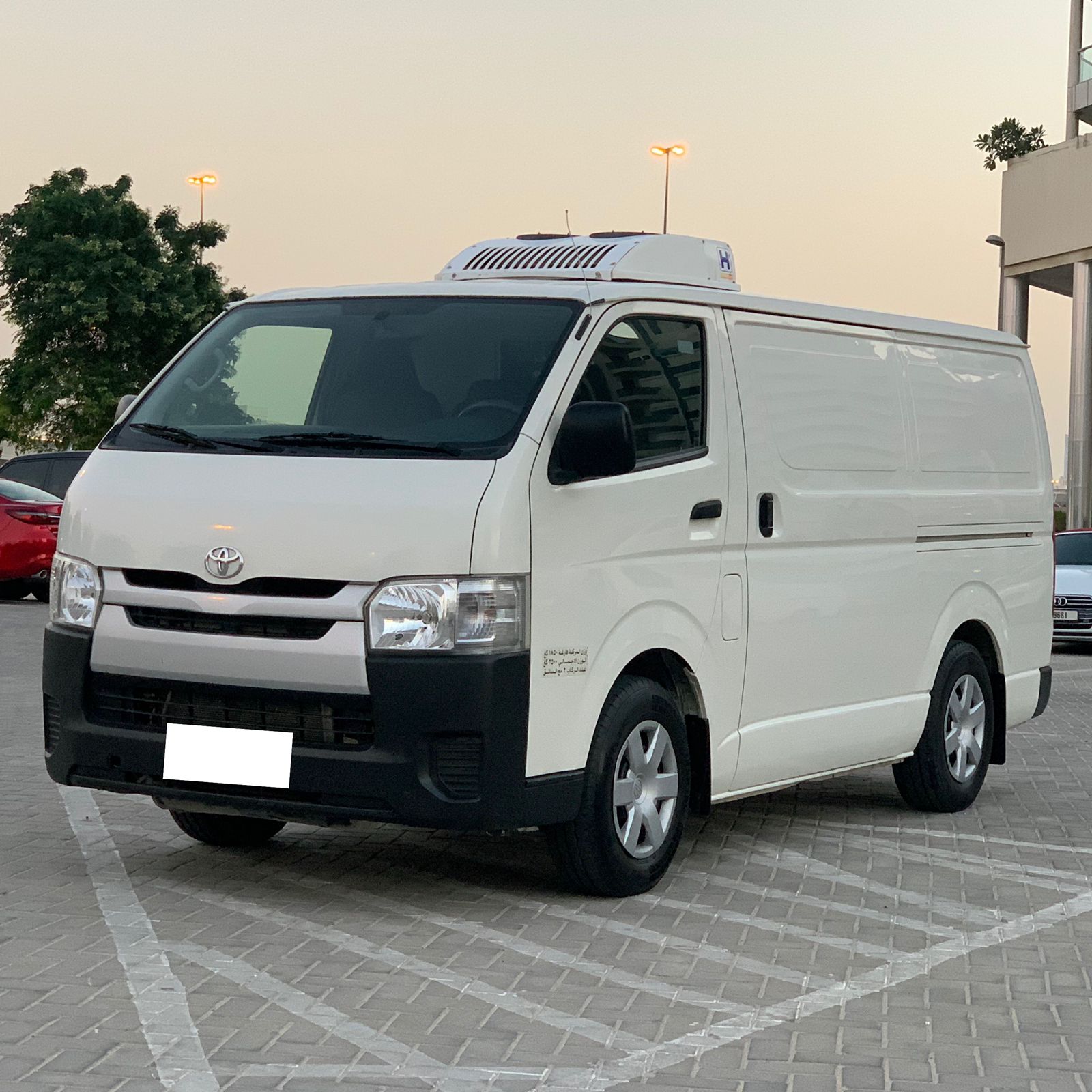 chiller van rental in Abu Dhabi