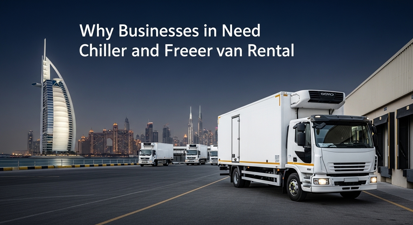 Chiller and Freezer Van Rental UAE